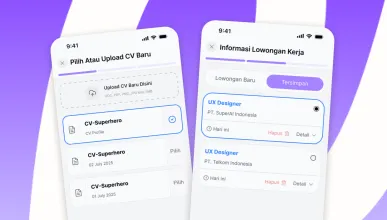 Siapkan CV dan lowongan